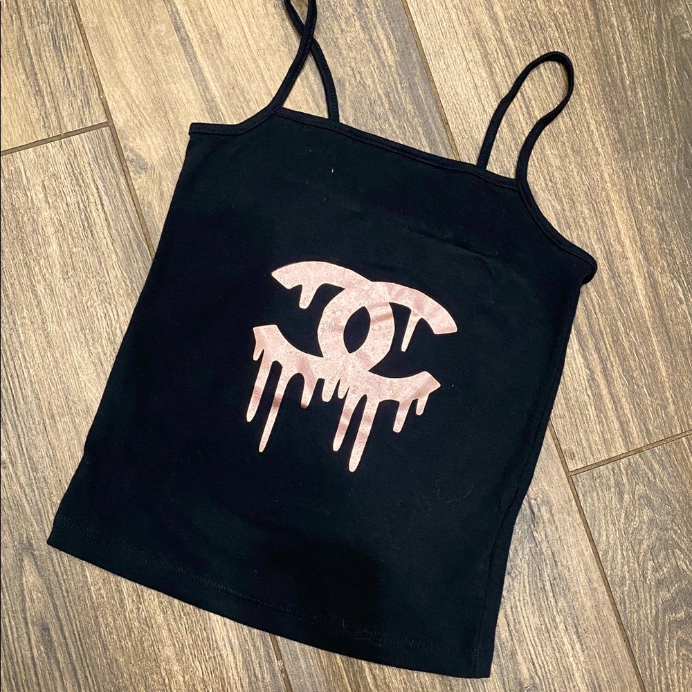 Cute Logo Tank - NWT Designer Drip Inspired